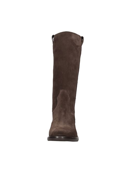 Stivali in camoscio ASH | PENELOPE WAXED SUEDET.MORO